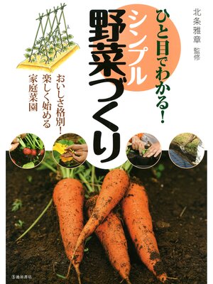 cover image of ひと目でわかる! シンプル野菜づくり（池田書店）